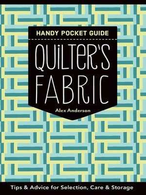 cover image of Quilter's Fabric Handy Pocket Guide